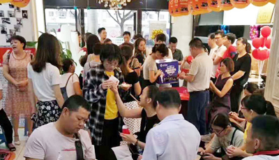 蓝炬星集成灶漳州周年庆落地68单！