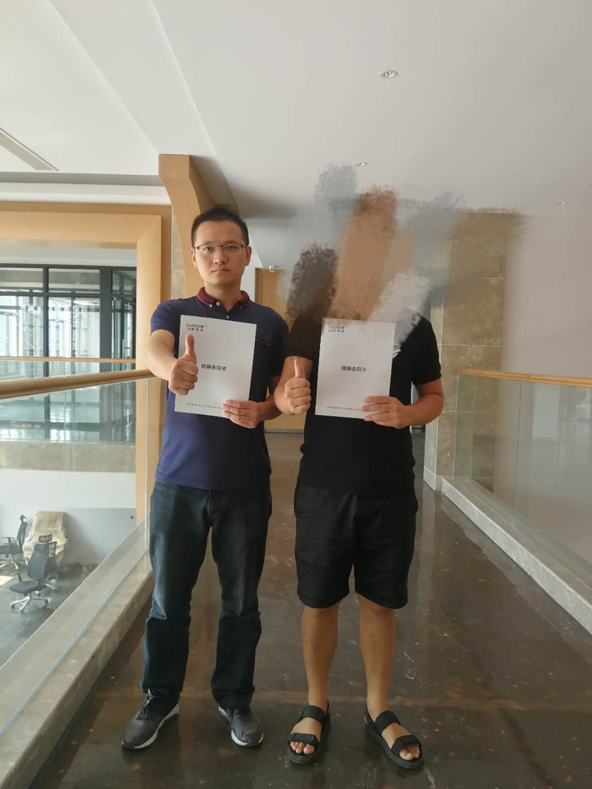 喜报，再下一城!恭喜浙江陈总成功加入蓝炬星!