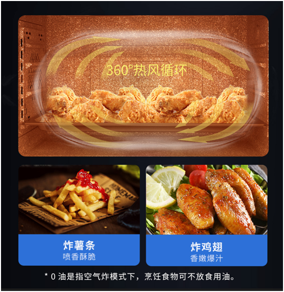 炬星品质 I 蓝炬星蒸烤集成灶，爆炒无烟，能蒸能烤还能炸